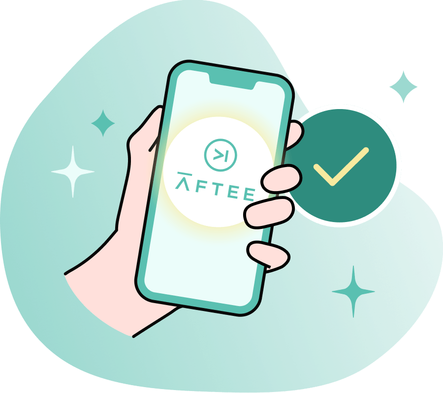選擇AFTEE 先享後付的理由之二:使用零門檻的示意圖片